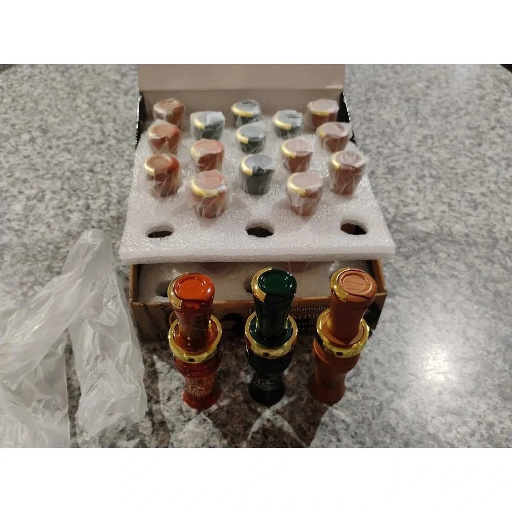 Ducks Unlimited‎ Collectible Duck Call Refillable Butane Lighters NOS Box of 18